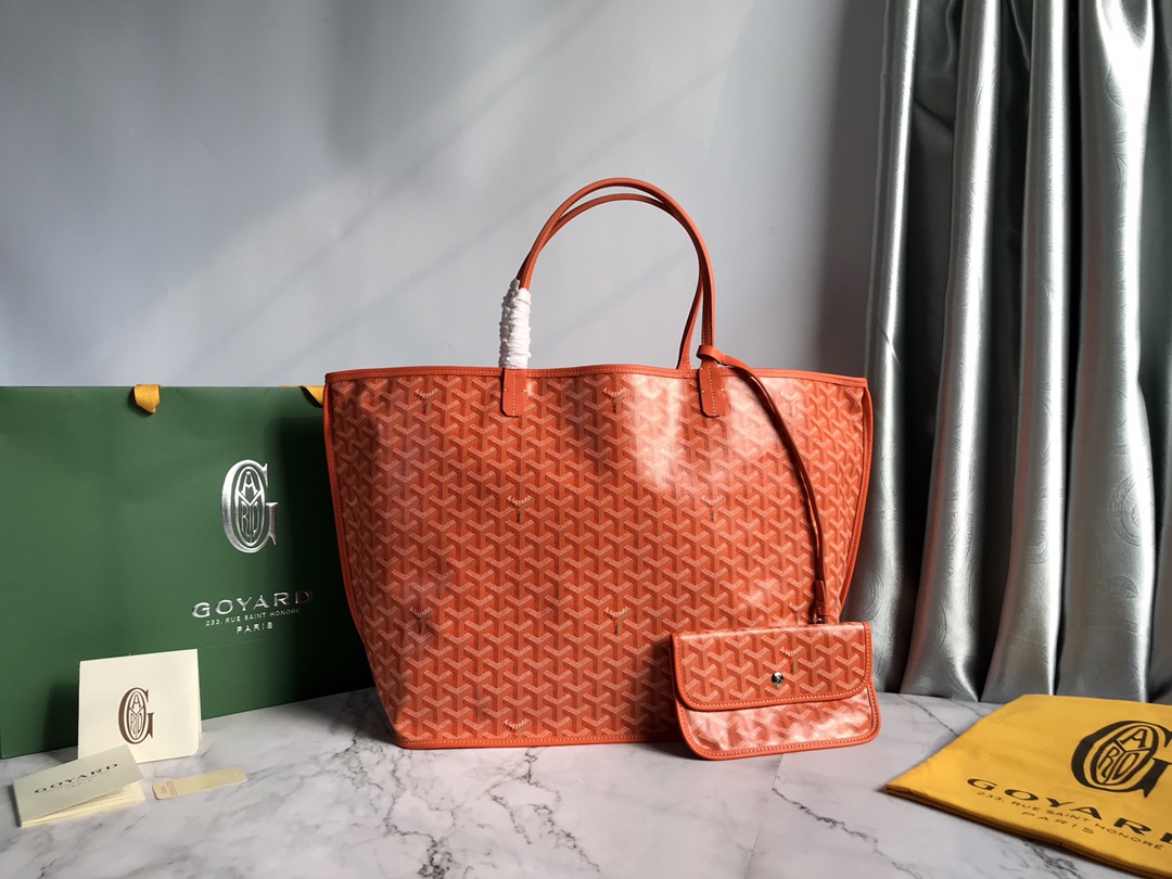 Anjou GM Reversible Tote Bag In Orange